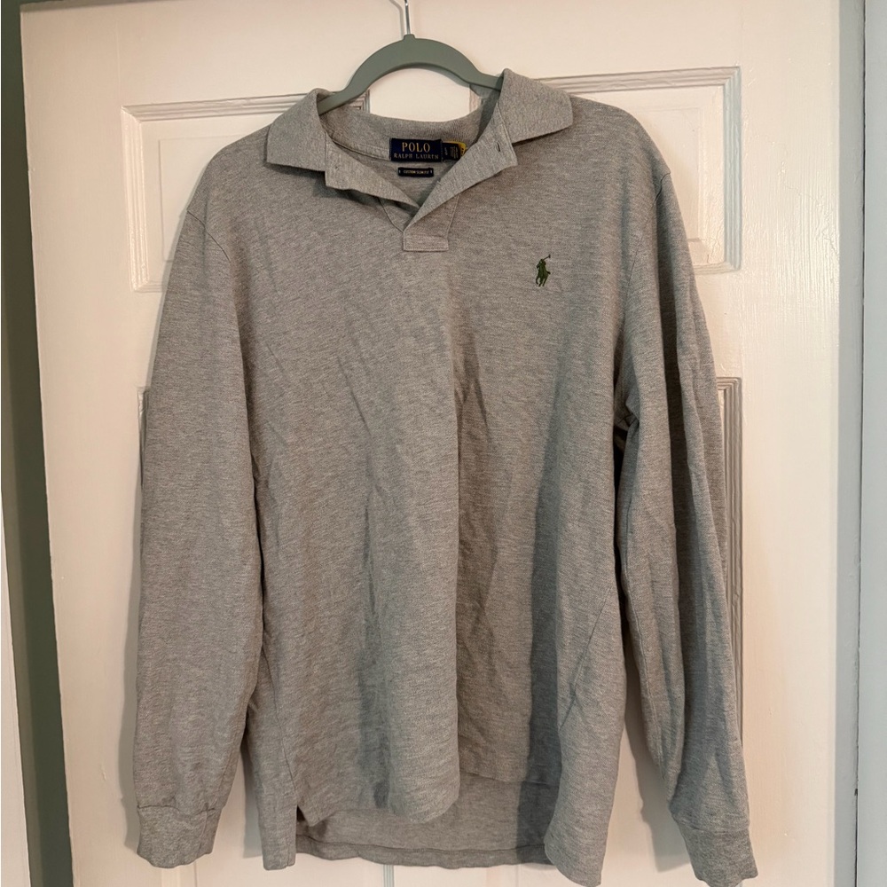Ralph Lauren Light Gray Polo Shirt